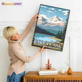 Lake Clark National Park, National Parks Wall Poster