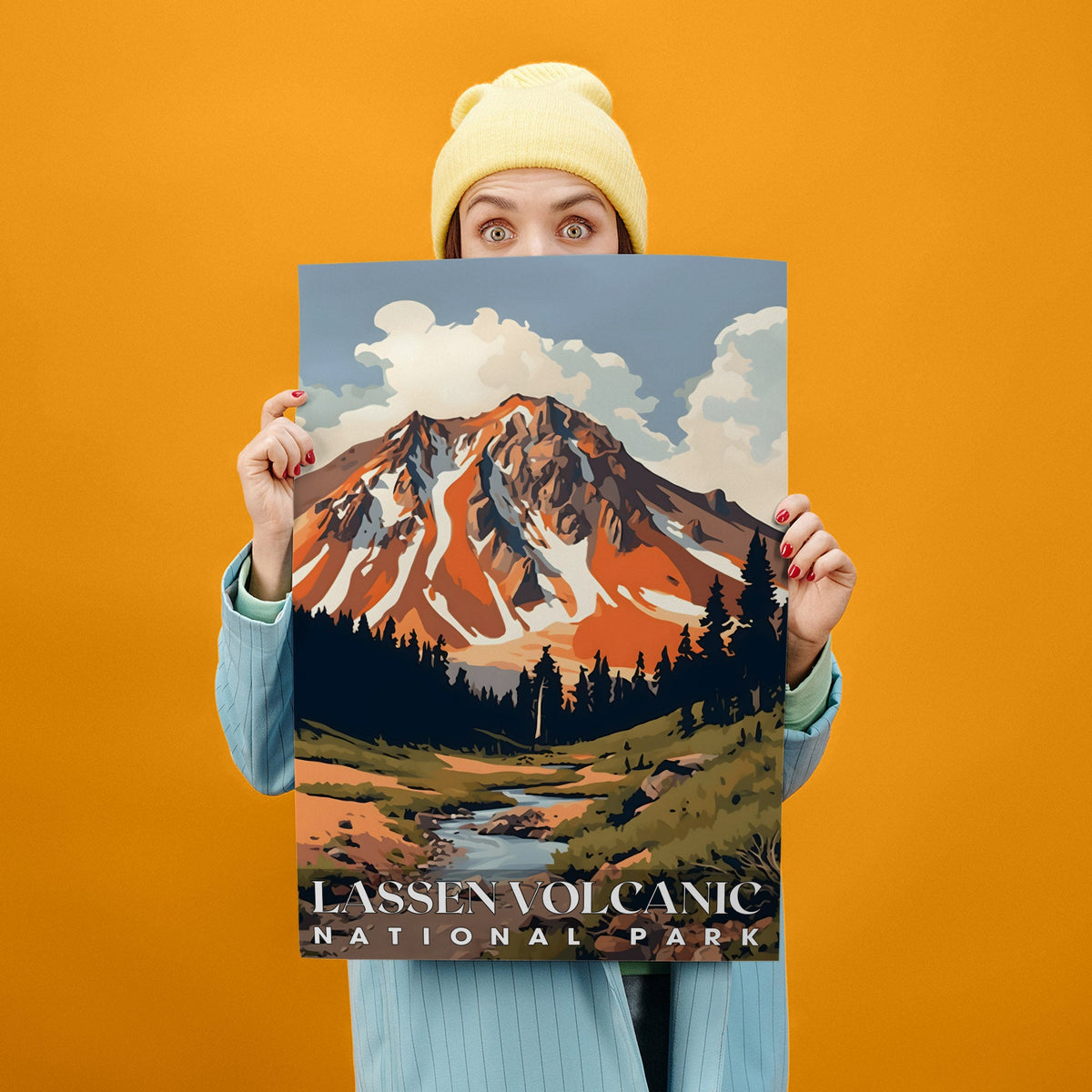 Lassen Volcanic National Park, National Parks Wall Poster