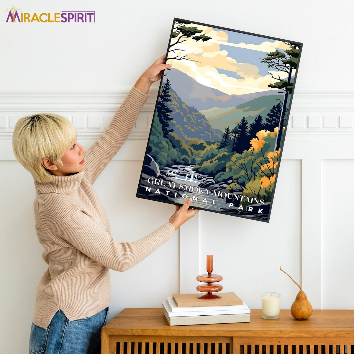 Great Smoky Mountains National Park, National Parks Wall Poster