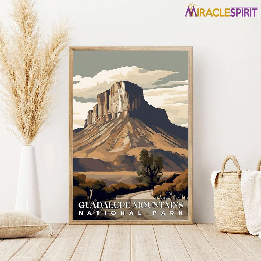 Guadalupe Mountains National Park, National Parks Wall Poster