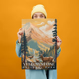 Yellowstone national park, National Parks Wall Poster