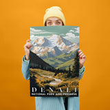 Denali National Park, National Parks Wall Poster