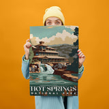 Hot Springs National Park, National Parks Wall Poster