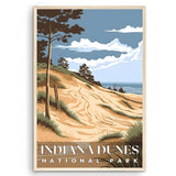 Indiana Dunes National Park, National Parks Wall Poster
