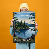 Isle Royale National Park, National Parks Wall Poster