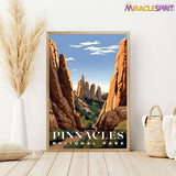 Pinnacles National Park, National Parks Wall Poster