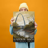Gateway Arch National Park, National Parks Wall Poster