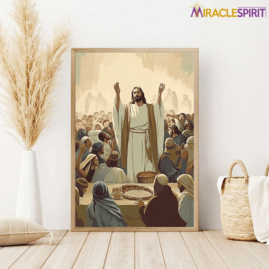 5 Loaves of Bread and 2 Fish, Jesus Feeds the 5000, Feeding of the 5000