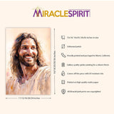 Jesus Portrait, Laughing Christ, Christ's Smile, Picture of Jesus Laughing