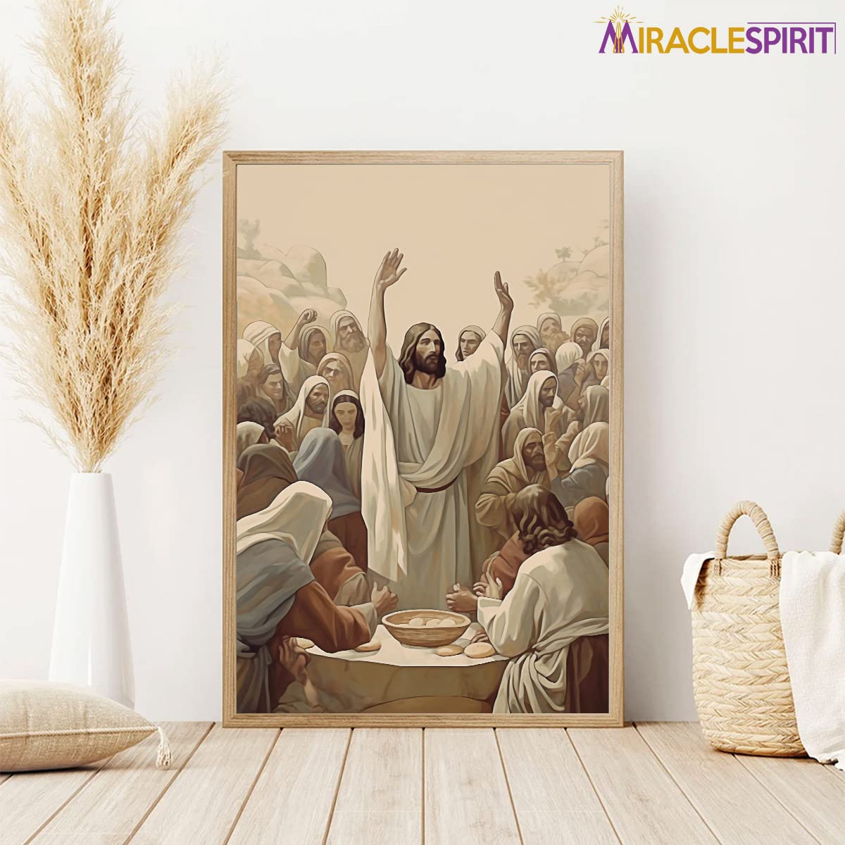 Jesus Feeds the 5000, 5 Loaves of Bread and 2 Fish, Feeding of the 5000