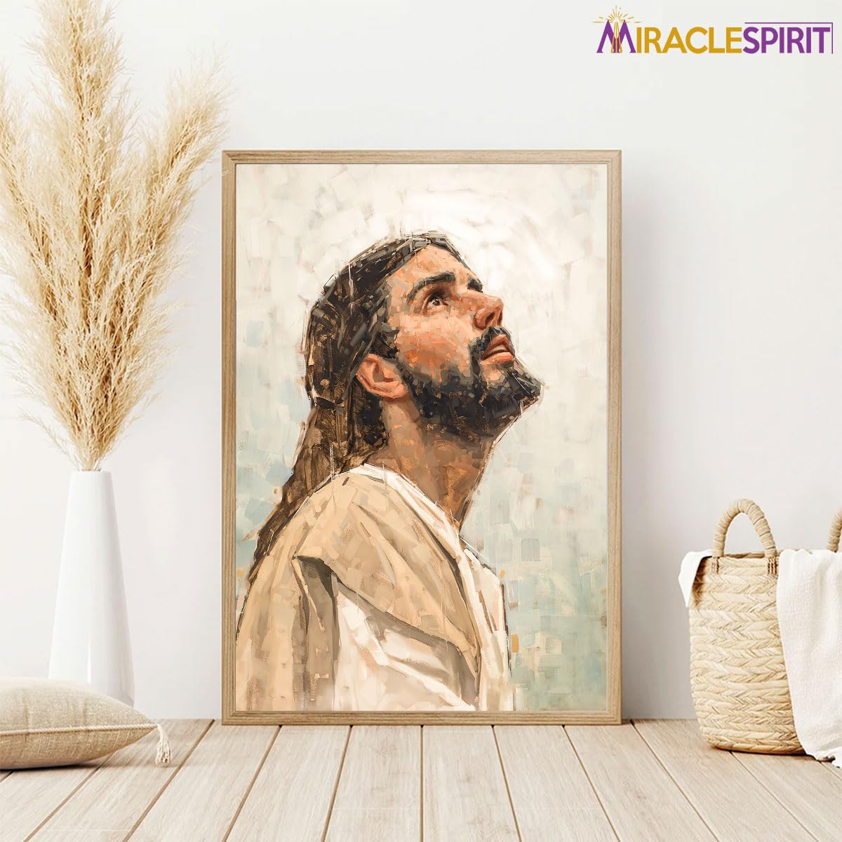 Jesus Wall Art Poster, Jesus Portrait Painting, Jesus Christ Wall Art (8)
