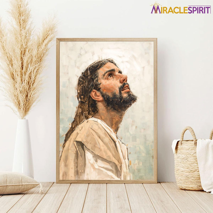Jesus Wall Art Poster, Jesus Portrait Painting, Jesus Christ Wall Art (8)