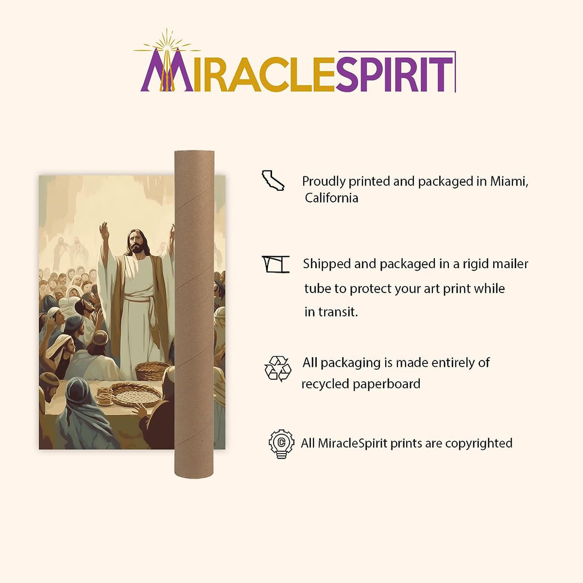 5 Loaves of Bread and 2 Fish, Jesus Feeds the 5000, Feeding of the 5000