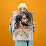 Jesus Wall Art Poster, Jesus Portrait Painting, Jesus Christ Wall Art (1)
