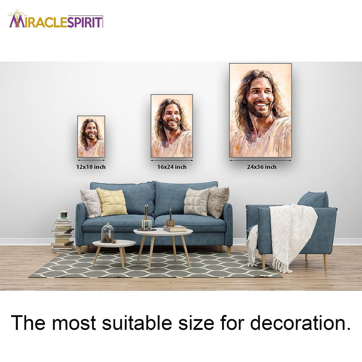 Jesus Portrait, Laughing Christ, Christ's Smile, Picture of Jesus Laughing