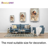 Jesus Wall Art Poster, Jesus Portrait Painting, Jesus Christ Wall Art (4)
