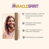 Jesus Portrait, Laughing Christ, Christ's Smile, Picture of Jesus Laughing