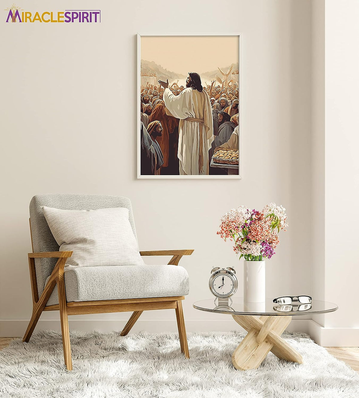 Feeding of the 5000, Jesus Feeds the 5000, 5 Loaves of Bread and 2 Fish