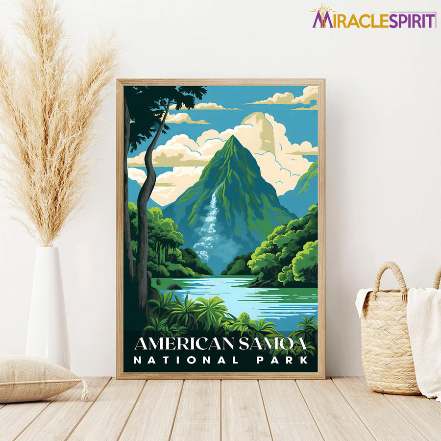 American Samoa National Park, National Parks Wall Poster
