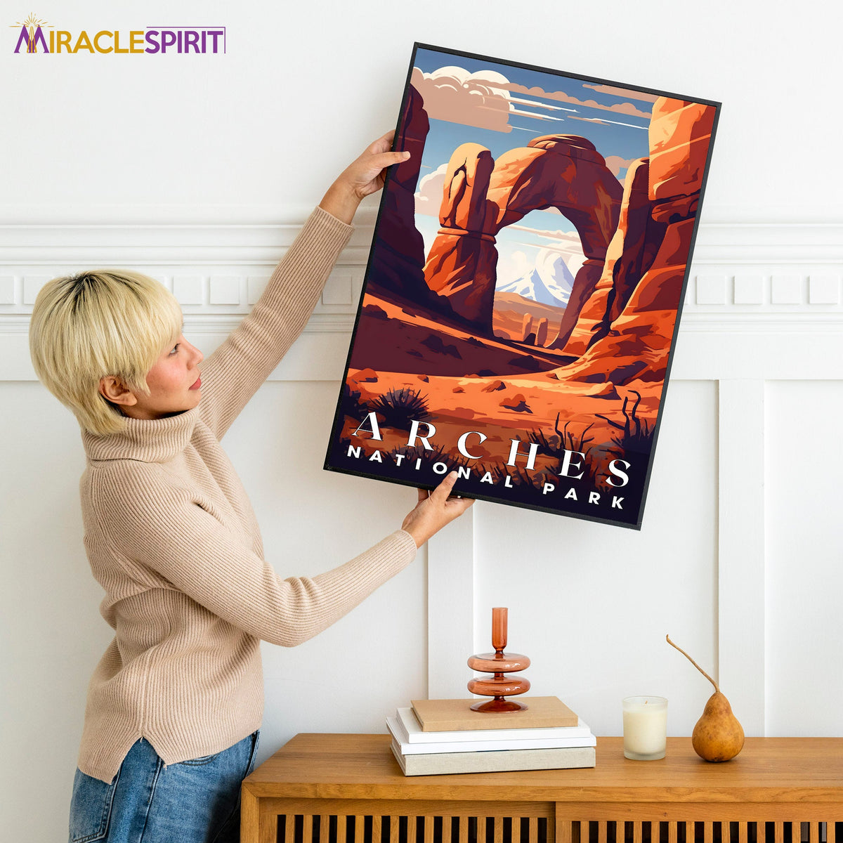 Arches National Park, National Parks Wall Poster
