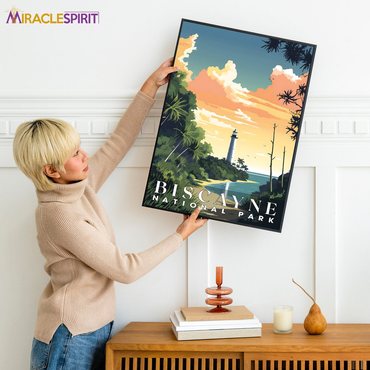 Biscayne National Park, National Parks Wall Poster