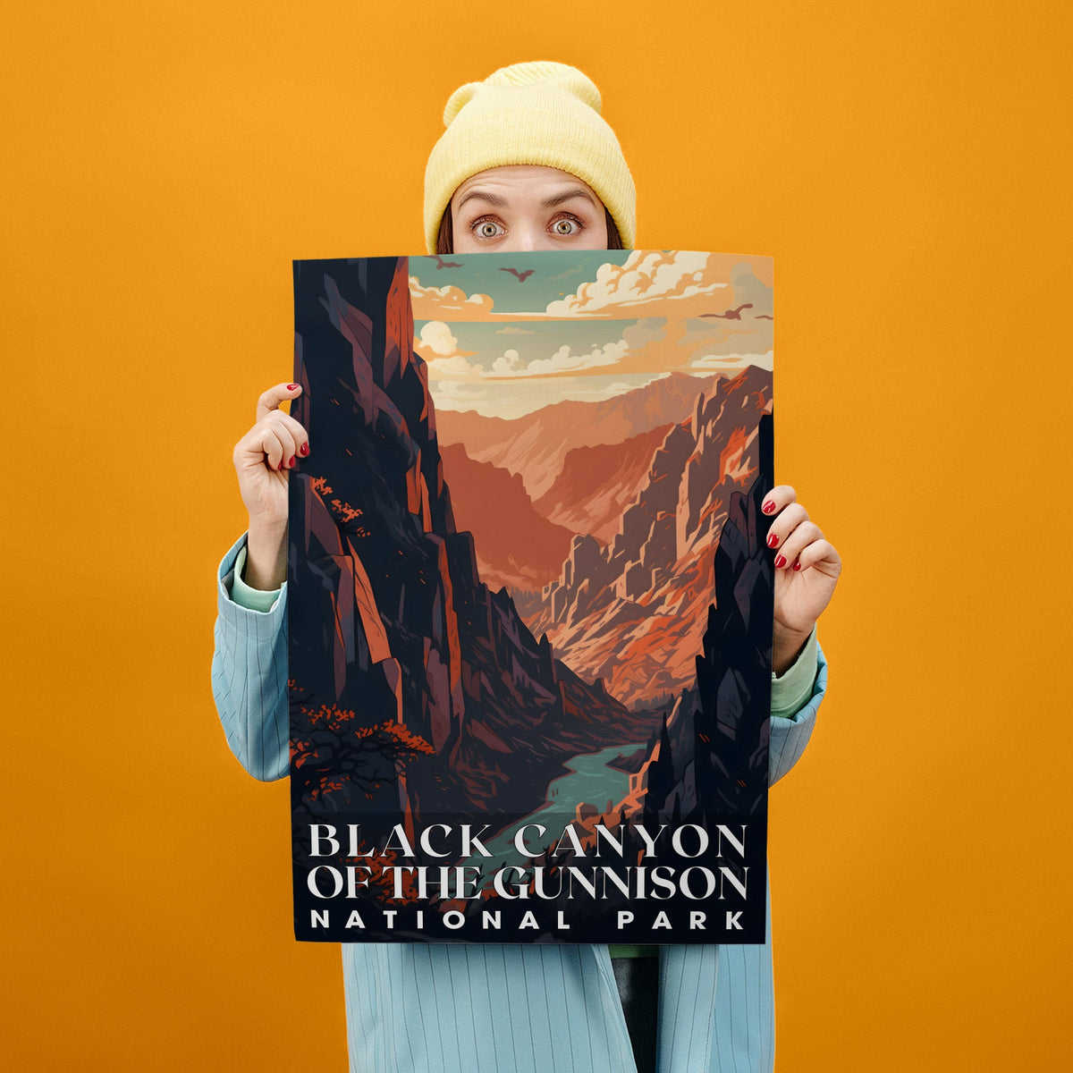 Black Canyon Of The Gunnison National Park, National Parks Wall Poster