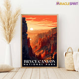 Bryce Canyon National Park, National Parks Wall Poster