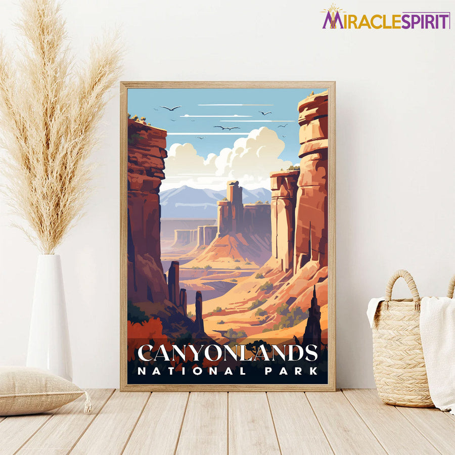 Canyonlands National Park, National Parks Wall Poster