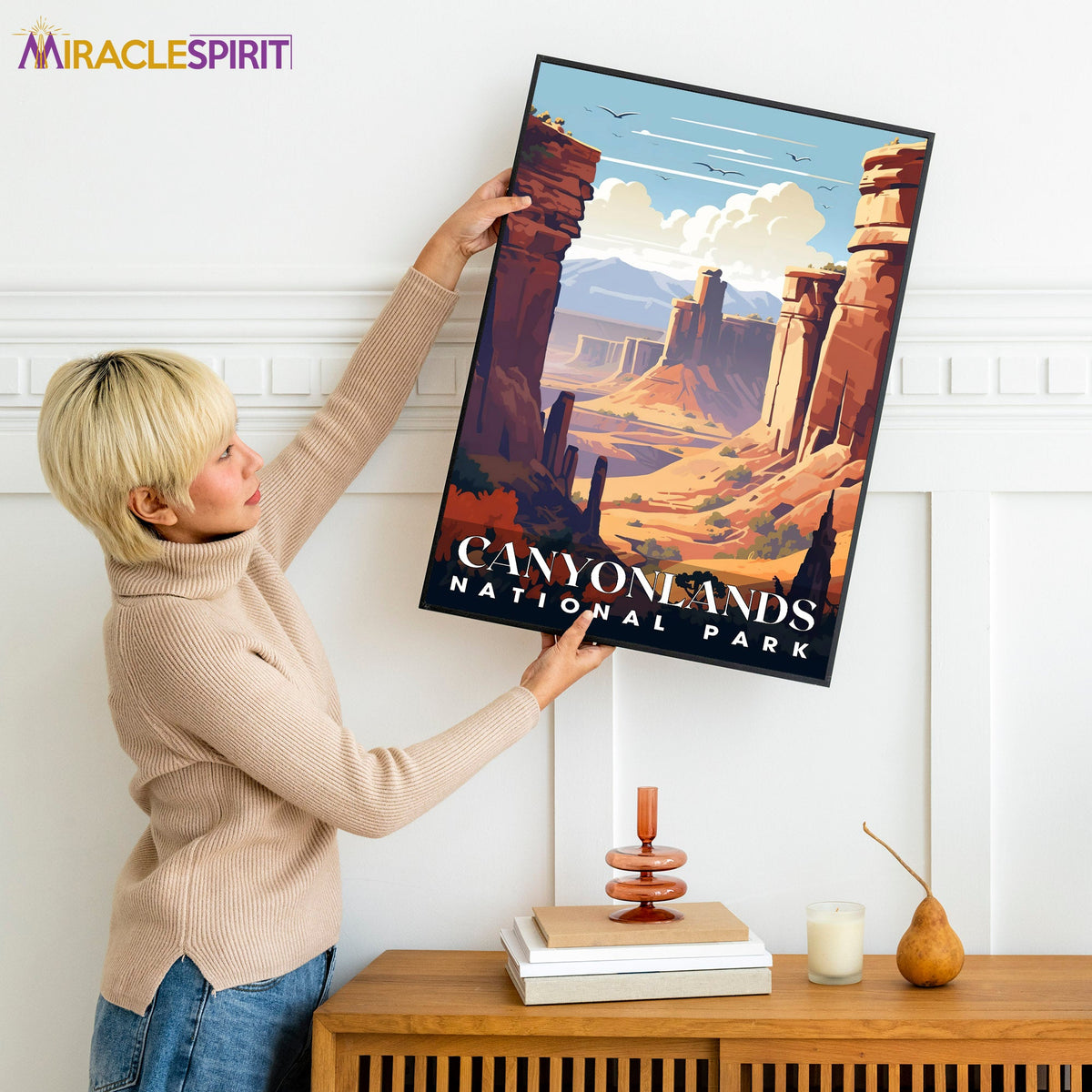 Canyonlands National Park, National Parks Wall Poster