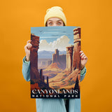Canyonlands National Park, National Parks Wall Poster