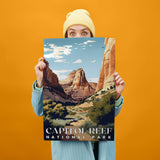 Capitol Reef National Park, National Parks Wall Poster