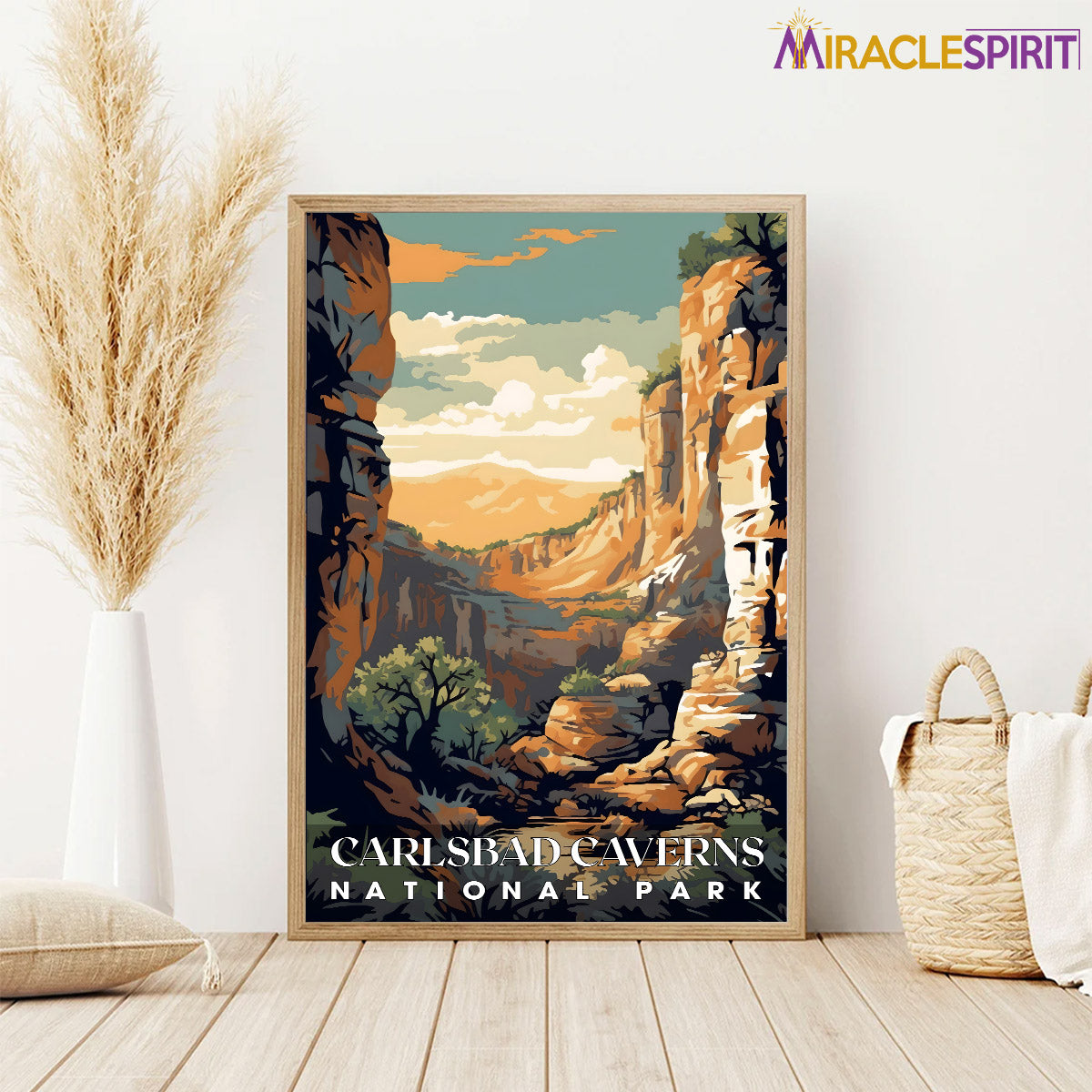 Carlsbad Caverns National Park, National Parks Wall Poster