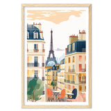 Paris Art Print, Travel Print, Travel Poster, Travel Gift, Housewarming Gift (UNFRAMED)