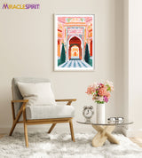 Patrika Gate Art Print, Travel Print, Travel Poster, Travel Gift, Housewarming Gift (UNFRAMED)