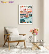 Budapest Art Print, Travel Print, Travel Poster, Travel Gift, Housewarming Gift (UNFRAMED)