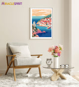Dubrovnik Art Print, Travel Print, Travel Poster, Travel Gift, Housewarming Gift (UNFRAMED)
