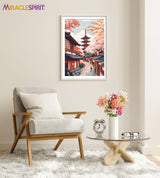 Kyoto Art Print, Travel Print, Travel Poster, Travel Gift, Housewarming Gift (UNFRAMED)
