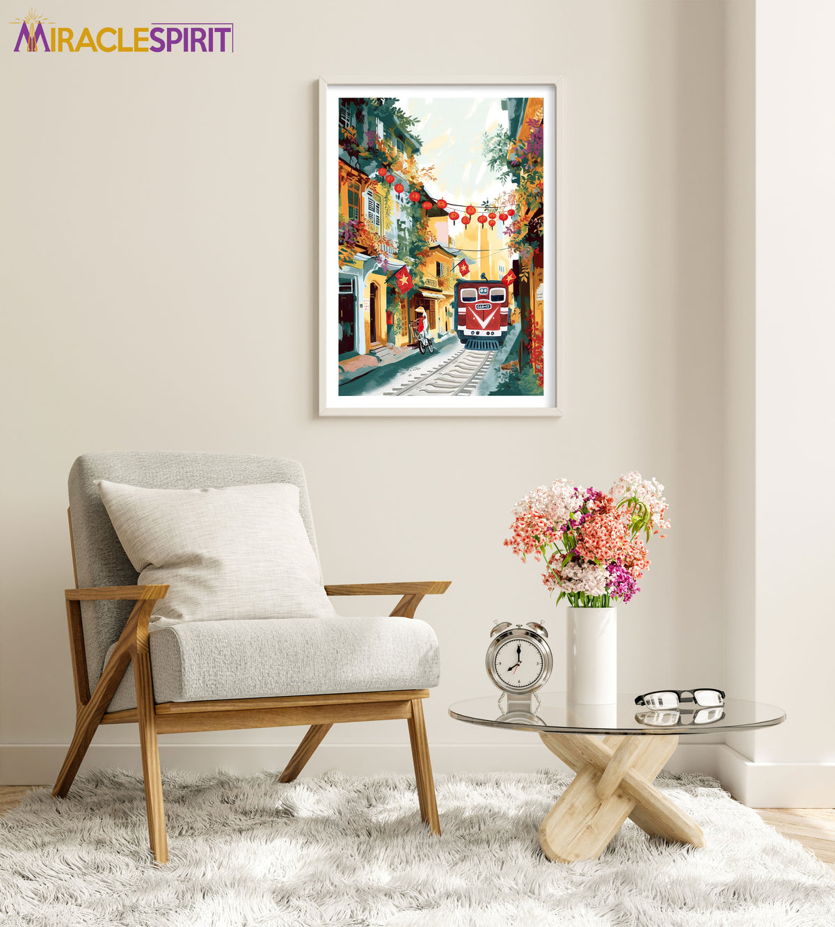 vietnam Art Print, Travel Print, Travel Poster, Travel Gift, Housewarming Gift (UNFRAMED)