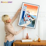 Mykonos Art Print, Travel Print, Travel Poster, Travel Gift, Housewarming Gift (UNFRAMED)