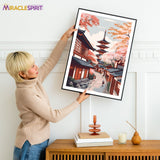 Kyoto Art Print, Travel Print, Travel Poster, Travel Gift, Housewarming Gift (UNFRAMED)