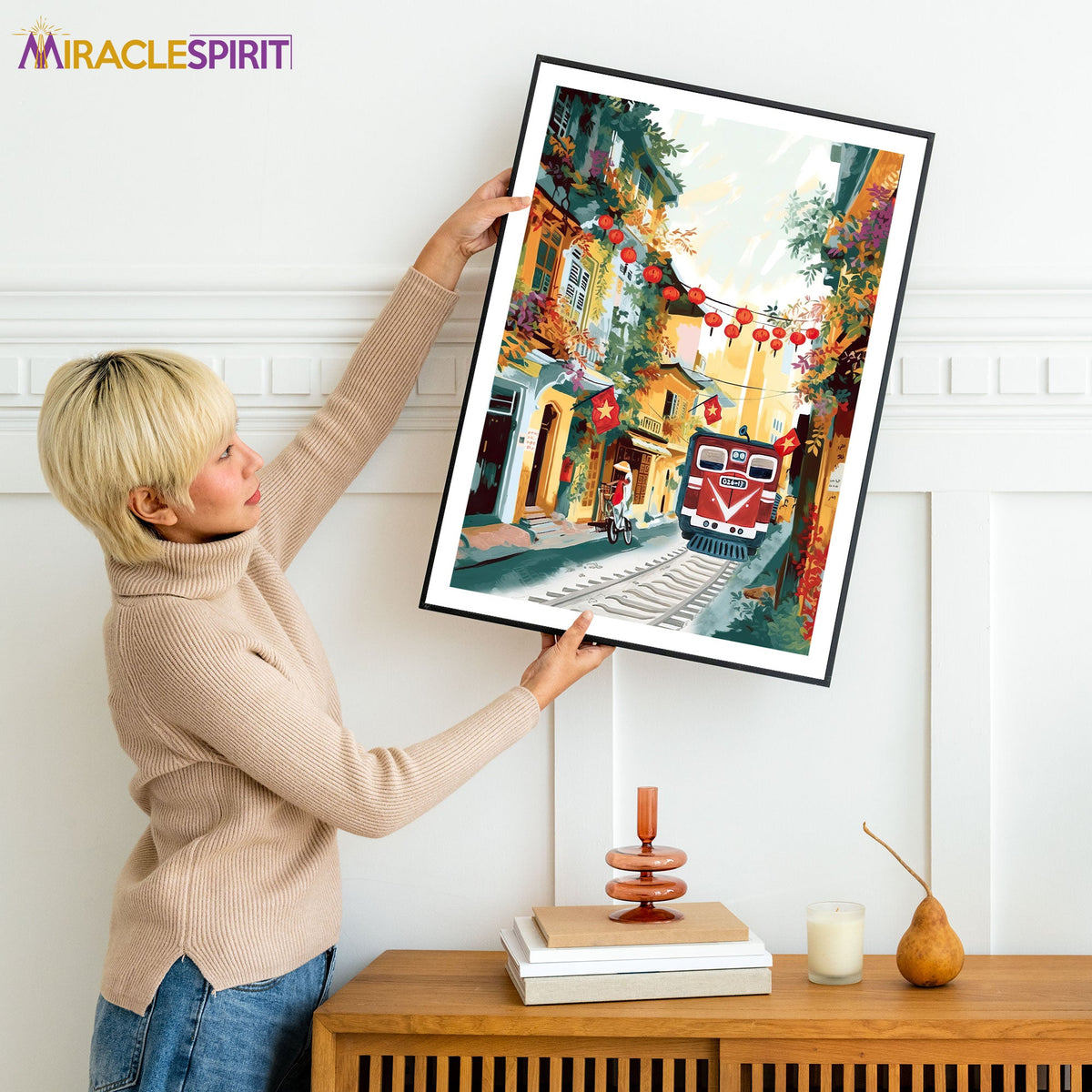 vietnam Art Print, Travel Print, Travel Poster, Travel Gift, Housewarming Gift (UNFRAMED)