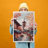 Kyoto Art Print, Travel Print, Travel Poster, Travel Gift, Housewarming Gift (UNFRAMED)