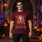 Abbandoned T-Shirt – Punk Rock Streetwear Graphic Graphic Tee - Color: maroon