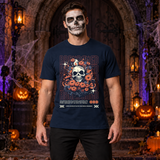 Abbandoned T-Shirt – Punk Rock Streetwear Graphic Graphic Tee - Color: navy