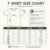 Aegis Bust T-Shirt – Experimental Typography Graphic Tee - Size guide 1