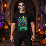 Aeolian Horrors T-Shirt – Dark Editorial Graphic Design Graphic Tee - Color: black