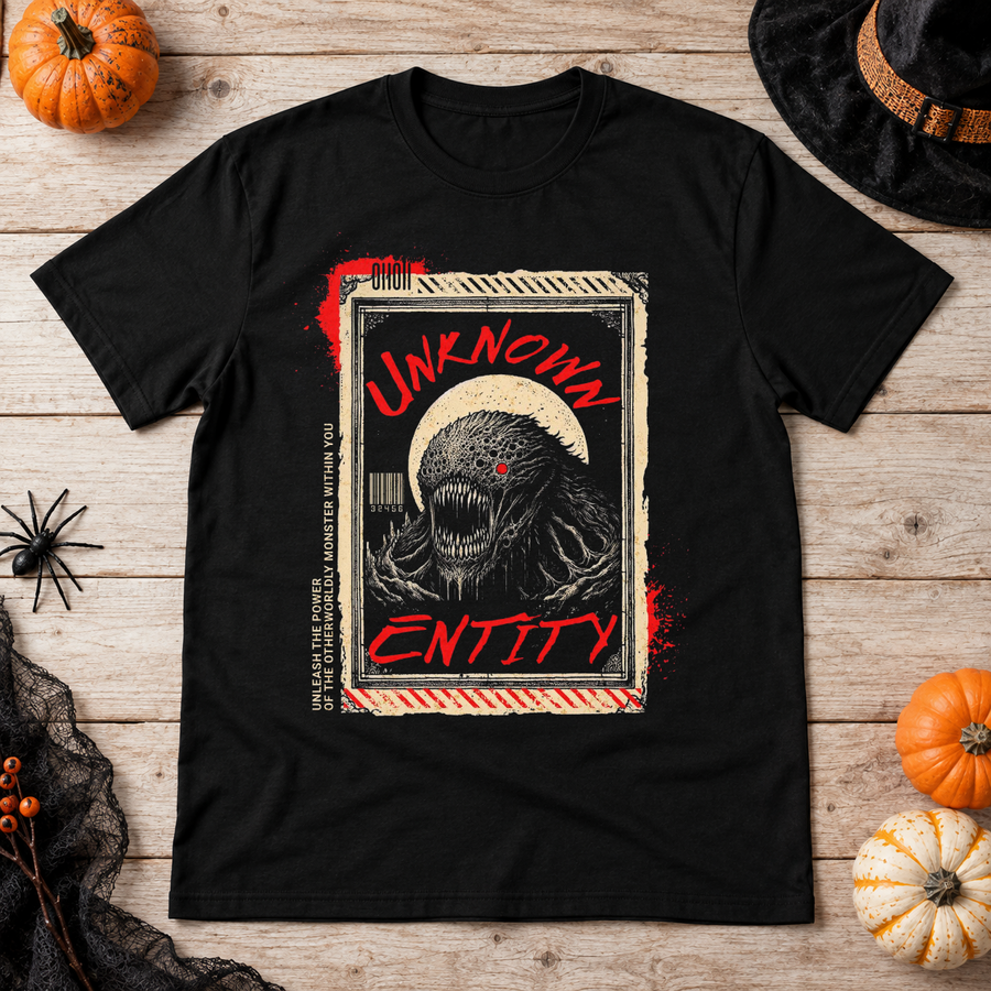 Alien monster T-Shirt – Zombie & Monster Horror Graphic Graphic Tee - Color: black