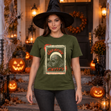 Alien monster T-Shirt – Zombie & Monster Horror Graphic Graphic Tee - Color: military green