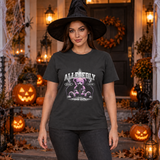 Allegedly T-Shirt – Dark Editorial Graphic Design Graphic Tee - Color: charcoal