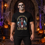 American Wild West Cowboy Legend T-Shirt – Dark Streetwear Graphic Design Graphic Tee - Color: black